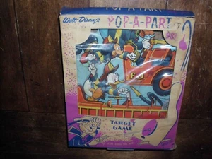 VINTAGE MICKEY MOUSE WALT DISNEY POP-A-PART SPIEL SELTEN DISNEYANA KOMPLETT 50er JAHRE - Bild 1 von 12