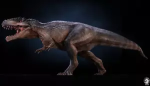 W-Dragon 1/35 Giganotosaurus Carolinii Dinosauro Statua Animali da Collezione IN MAGAZZINO - Foto 1 di 8