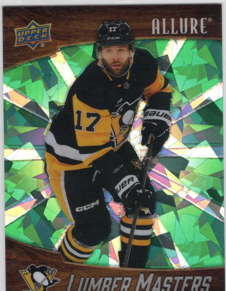 2023-24 Upper Deck Allure Bryan Rust LUMBER MASTERS Green /249 Penguins LM-16 - Image 1 of 1