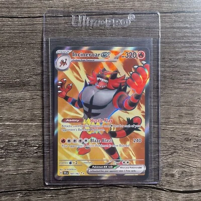 Incineroar ex 187/162 Sv05: Temporal Forces Holo - Image 1 of 2