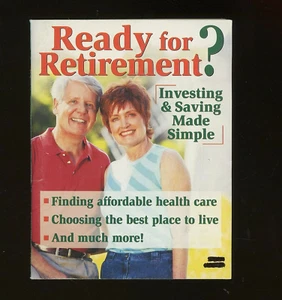 Ready for Retirement? Pocket Booklet 80 Pages 4 Chapters 5 1/4" x 4" x 1/4" B4A3 - Picture 1 of 3