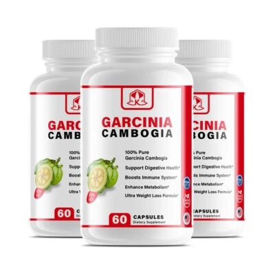Garcinia Cambogia - Pérdida de peso, supresor del apetito, control de peso - 180ct Foto 1 de 4