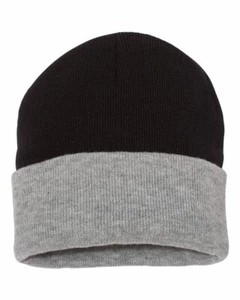 Deportista 12" Longitud 2 Tonos Tejido Puño Gorro Unisex Sombrero Prendas para la cabeza SP12T - Imagen 1 de 4