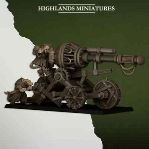 Sewer Vermin –  Vermin Cannon – Highlands Miniatures - 28mm - Picture 1 of 3