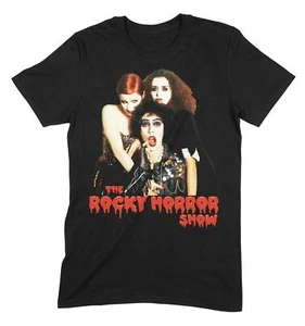 Rocky Horror Picture Show T Shirt - Frank N Furter Magenta & Columbia - Picture 1 of 2