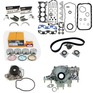 96-00 HONDA Civic Vtec 1.6L D16Y5 D16Y7 D16Y8 KING BEARINGS Rebuild Master Kit - Picture 1 of 12