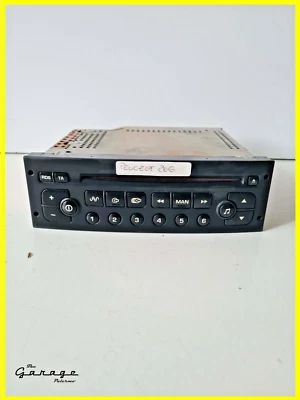 Stereo Autoradio Lettore CD Di Serie 1 DIN PEUGEOT 206/307 98/08 Prerestyling - Immagine 1 di 4
