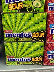 Mentos goma agria sabor verde manzana 10x30g (1 caja completa)! - Imagen 1 de 3