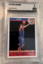 2013-14 Panini Hoops Rookie Card Steven Adams #272 Golden Grading Graded 9