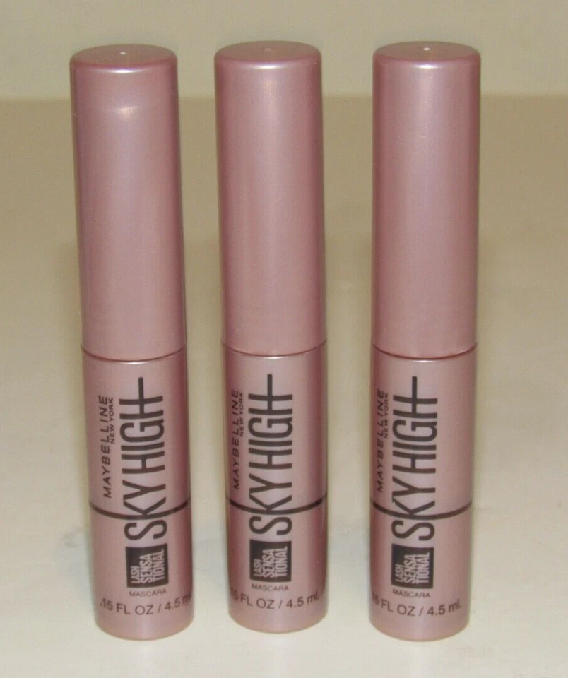 3 Maybelline Lash Sensational SKY HIGH Mascara Very Black 0.45 Oz Total 0.15 Ea - Image 1 of 1