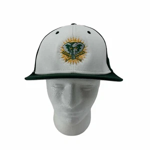 VINTAGE Oakland A's Alternative Logo Hat Adult Size L The Game Gametek Cap RARE - Picture 1 of 9