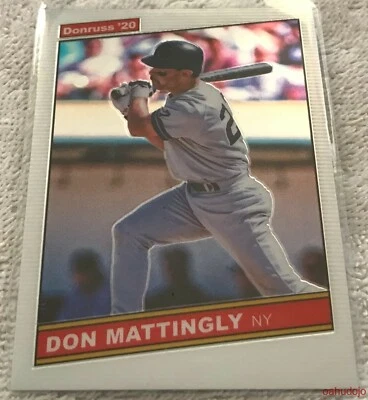 2020 Donruss Optic Retro 1986 DON MATTINGLY #R86-16 Prizm New York Yankees - Image 1 of 2