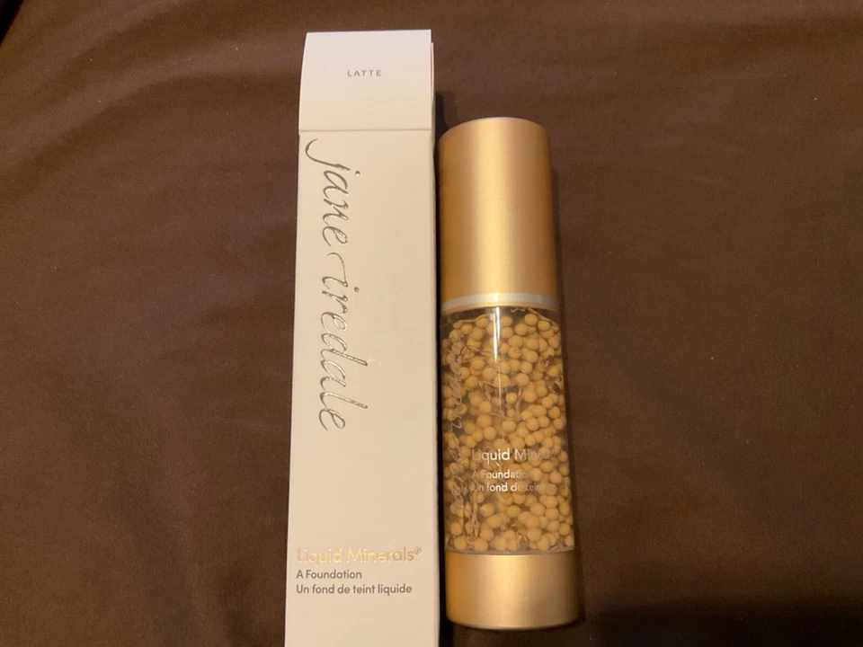 Jane Iredale Liquid Minerals - Latte -  1.01 fl. oz. NIB RARE - Updated Box - Image 1 of 1