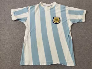ARGENTINIEN 1986 WM-Fußballtrikot ""TOFFS"" Retro ""Maradona 10"" mittelklein - Bild 1 von 8
