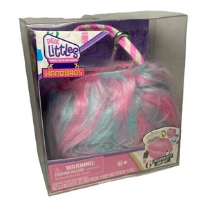 Real Littles Mini Handbags Fuzzy Pink Blue Bag 6 Surprise Accessories 2020 - Picture 1 of 6