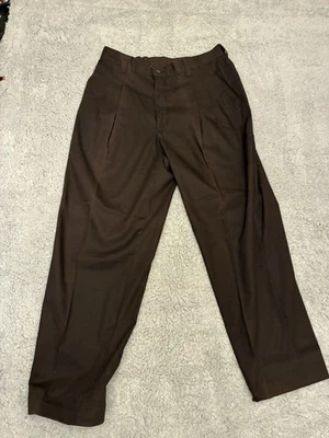 Bill Blass Black Label 32x28 Pleated Dress Pants Work Formal - Image 1 of 4