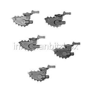 SQTS14 TRONCONNEUSE x5 SPACE MARINE MKVI HORUS HERESY WARHAMMER 40000 BITZ 51*5 - Picture 1 of 1