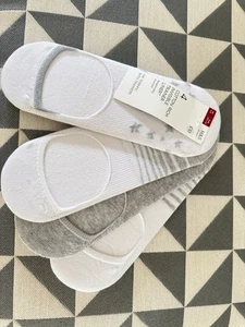 ⭐NEW⭐M&S Women 4 pair⭐Cotton Rich INVISIBLE Trainer Liner Sock⭐UK 6-8 EUR 39-42⭐ - Picture 1 of 5