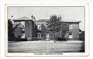 THE BLOCK, HAMPTON-ON-THAMES: Middlesex Postkarte (C94069) - Bild 1 von 1