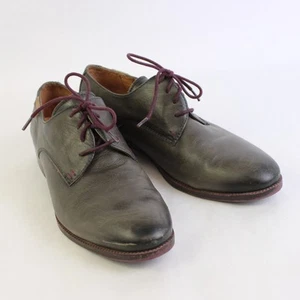 Pikolinos Zapatos Oxford Mujer Talla 39 US 8.5 Verde Oscuro Lila Cordones Estilo - Imagen 1 de 5