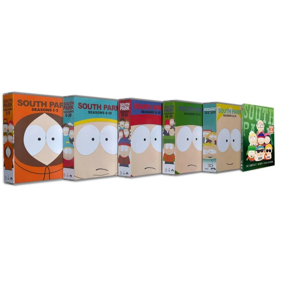 South Park: The Complete Series Seasons 1 - 26 (DVD, 65-Disc  Set) New & Sealed - Image 1 of 2