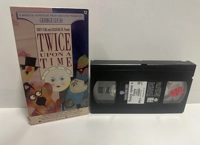 Twice Upon A Time VHS 1983 Scarce George Lucas Animated Fantasy Movie - Image 1 of 2