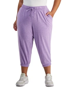 Ideology Performance Plus Cropped Jogger Pants 2X NEW $35  100141897WN - Picture 1 of 2