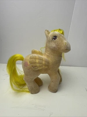 复古 G1 My Little Pony So Soft-Lofty-Flocked 黄色飞马 MLP 气球 — 第 1/4 张图片