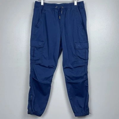 Женские кроссовки Polo Ralph Lauren темно-синие на шнурке на молнии до лодыжки размер S; опрятные - Изображение 1 из 4