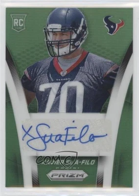 2014 Panini Prizm Auto Rookie Green Prizm /30 Xavier Su'A-Filo #AR-XS Auto RC - Image 1 of 2