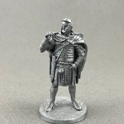 Veterano Legionario Romano 54 mm 1/32, Soldado Juguete Metal, Figura Altamente Detallada Foto 1 de 4