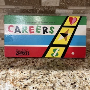 VINTAGE CAREERS BOARD GAME 1958 PARKER BROTHERS 1950'S FREE SHIPPING RARE - Picture 1 of 19