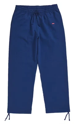 PANTALONES DEPORTIVOS FW24 SUPREME CAJA PEQUEÑA CORDÓN FONDO ABIERTO AZUL REAL OSCURO TALLA L Foto 1 de 4