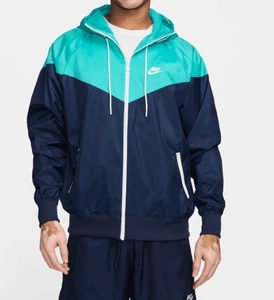 Nike Sportswear Windrunner Chaqueta con Capucha Azul DA0001-411 Para Hombres Talla M - Imagen 1 de 5