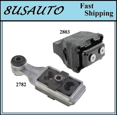2PCS FRONT MOTOR MOUNT FIT 1994-1998 PONTIAC GRAND AM 2.3L 138cid & 2.4L -MANUAL - Image 1 of 4