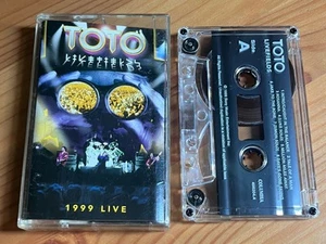 Livefields Toto 1999 Live album Cassette Tape (Sony Music TH) Rock Band 90s - Picture 1 of 3