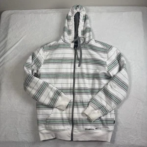 Y2K O'Neill Surf Full Zip Long Sleeve Sherpa Lined Hoodie Jacket Men's Large - Picture 1 of 11