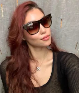 Nuevas gafas de sol DITA para mujer Japón de gran tamaño tortuga - Imagen 1 de 17