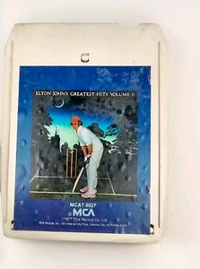 Elton John's Greatest Hits Volume 2, II, 8-Track Cassette Tape - Imagen 1 de 6