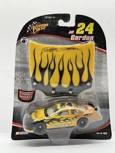 Jeff Gordon #24 NASCAR Yellow/Black Flames W/Hood Magnet 1:64 “Hot Hues” New - Picture 1 of 15