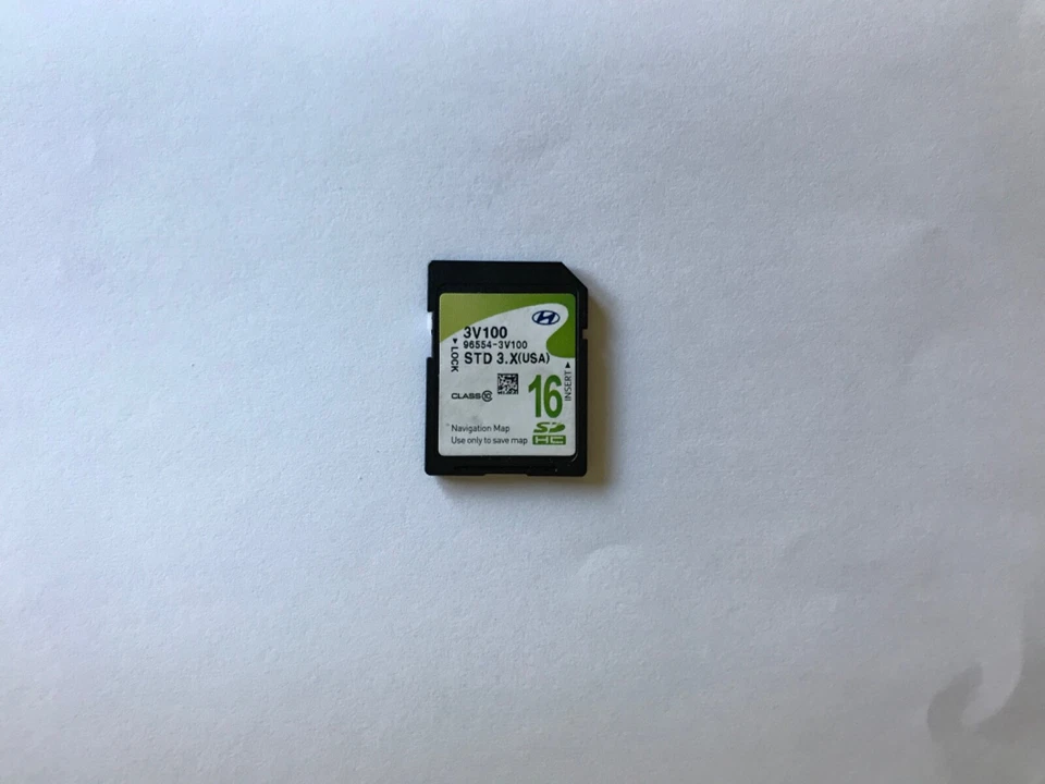 2011 2012 2013 2014 AZERA Navigation SD Card USA MAP OEM 96554-3V100 OEM - Image 1 of 1