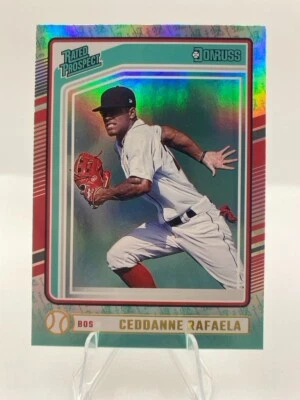 Ceddanne Rafaela 2024 Donruss #128 Statue of Liberty Rated Prospect Red Sox - Image 1 of 2