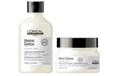 Loreal Serie Expert Metall Detox / Shampoo 300ml Und Maske 250ml-duo Pack - Bild 1 von 4