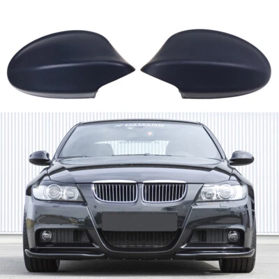 Par de tapas de cubierta de espejo retrovisor lateral derecho para BMW E90 E91 328i 328xi 335xi Foto 1 de 4