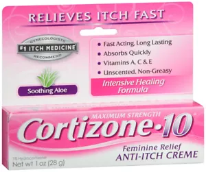 CORTIZONE-10 FEM ITCH RELIEF CREAM 1oz x 12 tubes - Picture 1 of 1