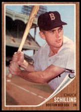 1962 Topps Chuck Schilling    #345  ExMint