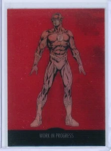 2012 Cryptozoic DC New 52 THE FLASH Work In Progress 3D Lenticular Insert Card - Picture 1 of 1