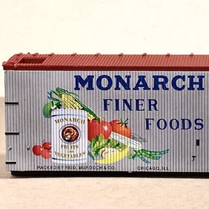 Branchline Trains HO Bausatz #14295 ACF/URTX 40' Wood Reefer "Monarch Foods" #1343 - Bild 1 von 16
