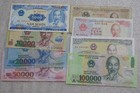 VIETNAM - 8 OLD BANKNOTES B47 BK591