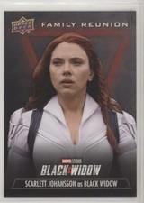 Marvel Black Widow Family Reunion Card Black Widow Scarlett Johansson #FR-8 